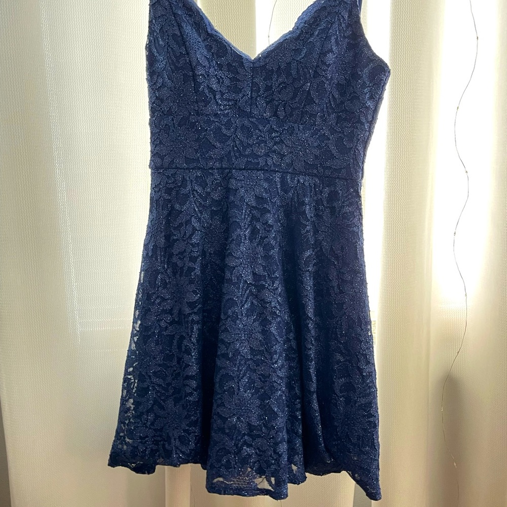 Blue detailed dress|Size 5/6 women’s